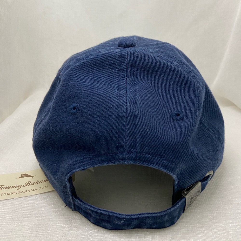 NWT Tommy Bahama Blue Cap with Gold Embroidery - Picture 2 of 6